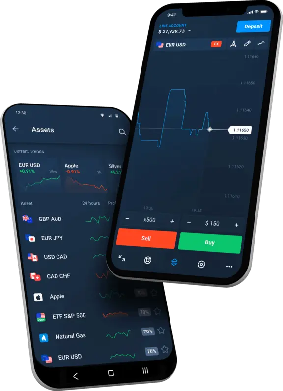 Mobile version of the platform